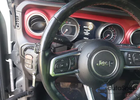 2021 Jeep Wrangler Unlimited Rubicon 4X4 z USA, uszkodzony, nr VIN 1C4HJXFG5MW527371